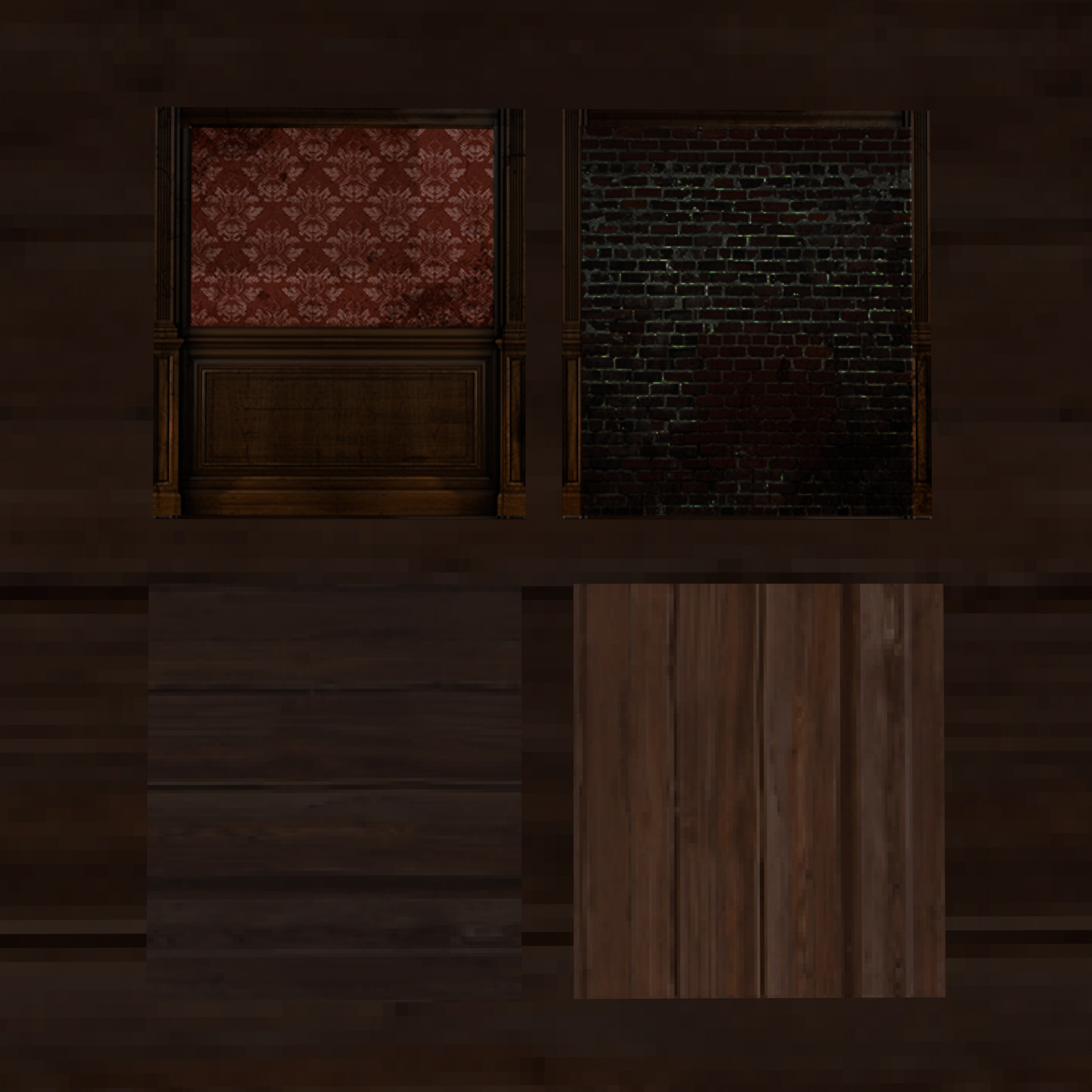PSX Western Interior Pack Low-poly 3D model_4