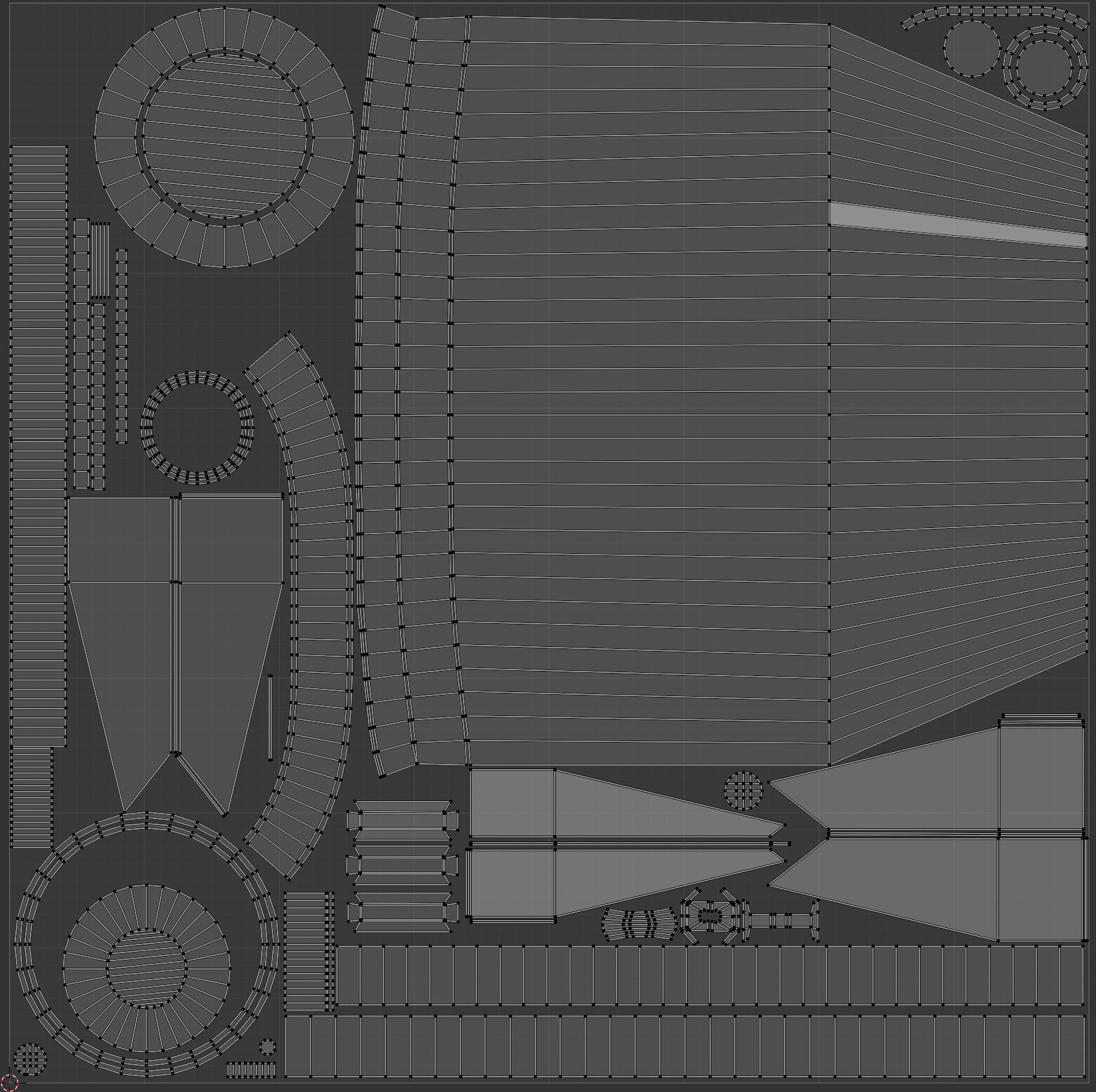 FAB500-M54 Soviet Russian Aircraft Bomb Game Ready PBR Model  Low-poly 3D model_24