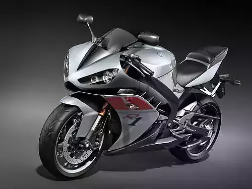 Yamaha R1 2009 3D model
