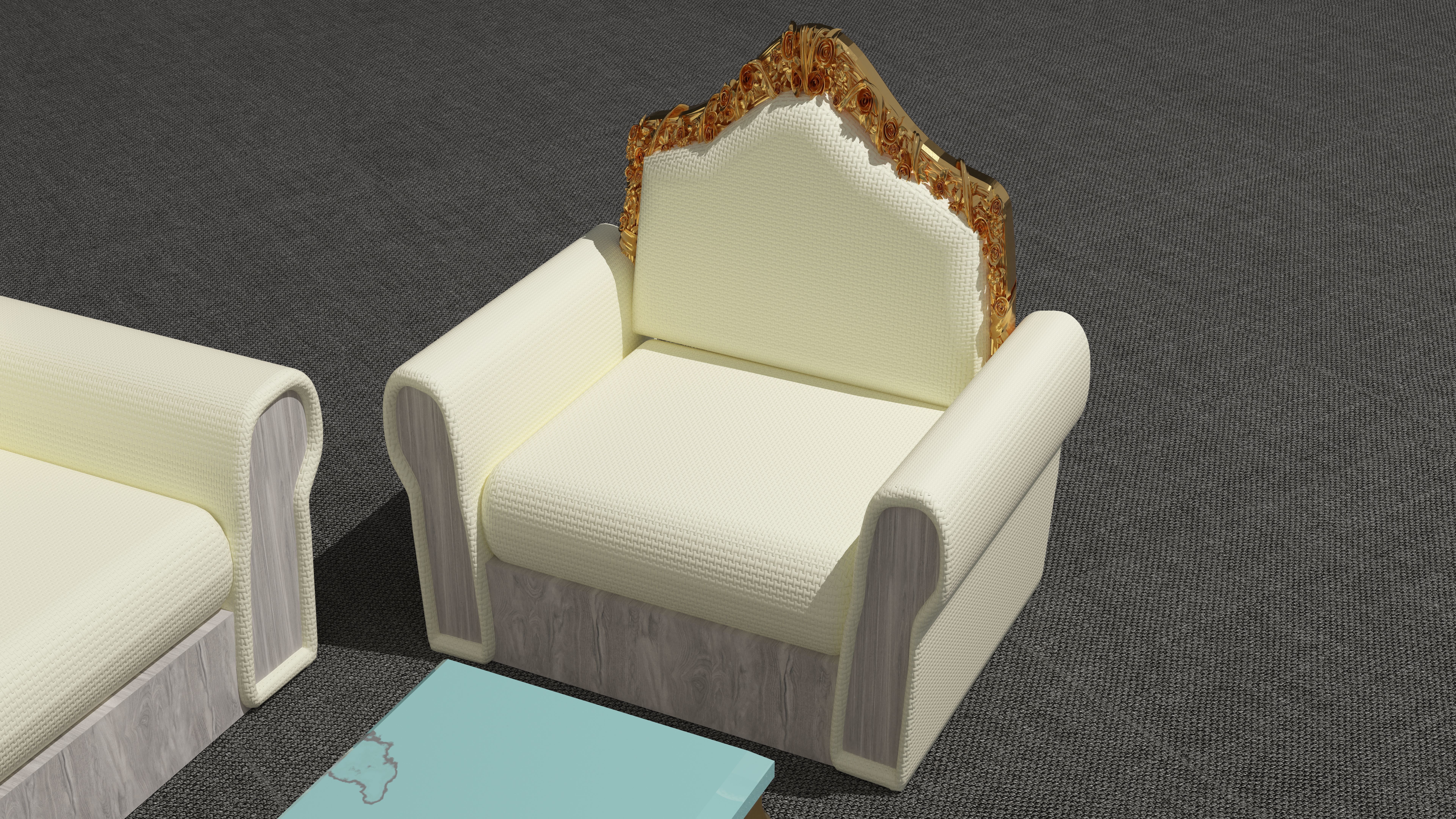 Sofa Set 8K 3D model_2