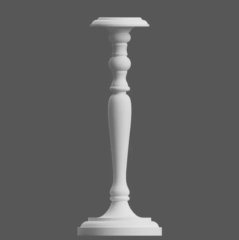 candle holder 14 3D print model_0
