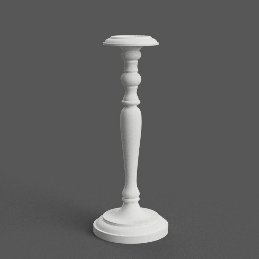 candle holder 14 3D print model_2