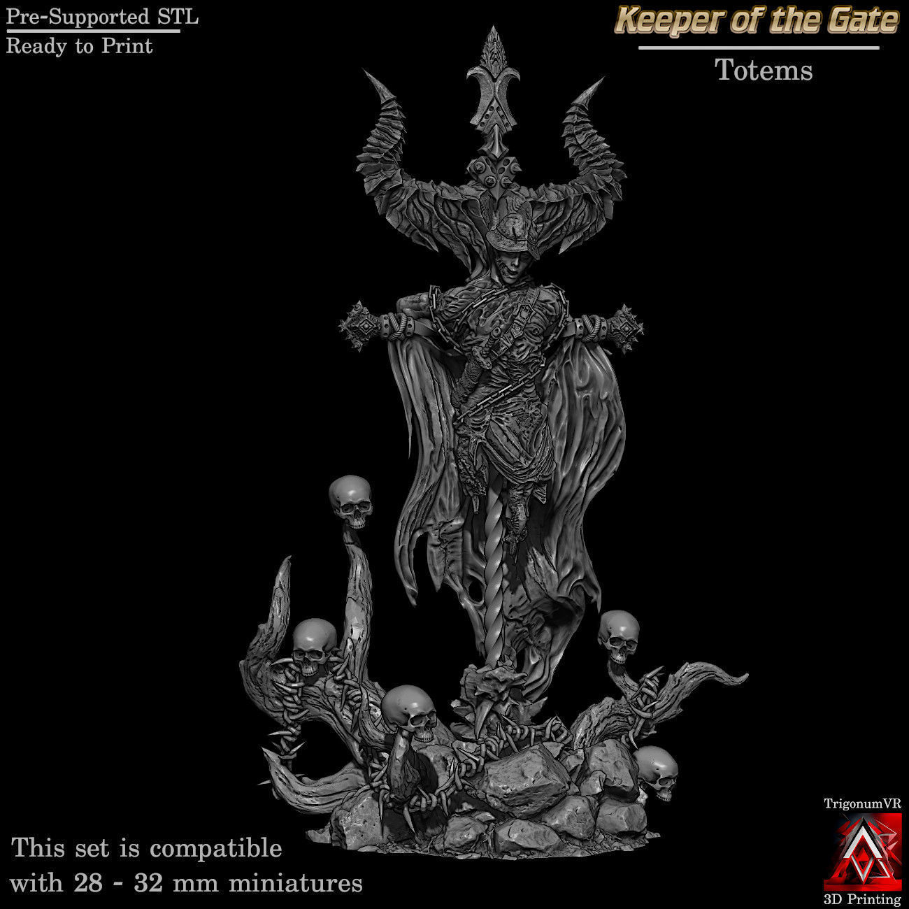 Totems 3D print model_1