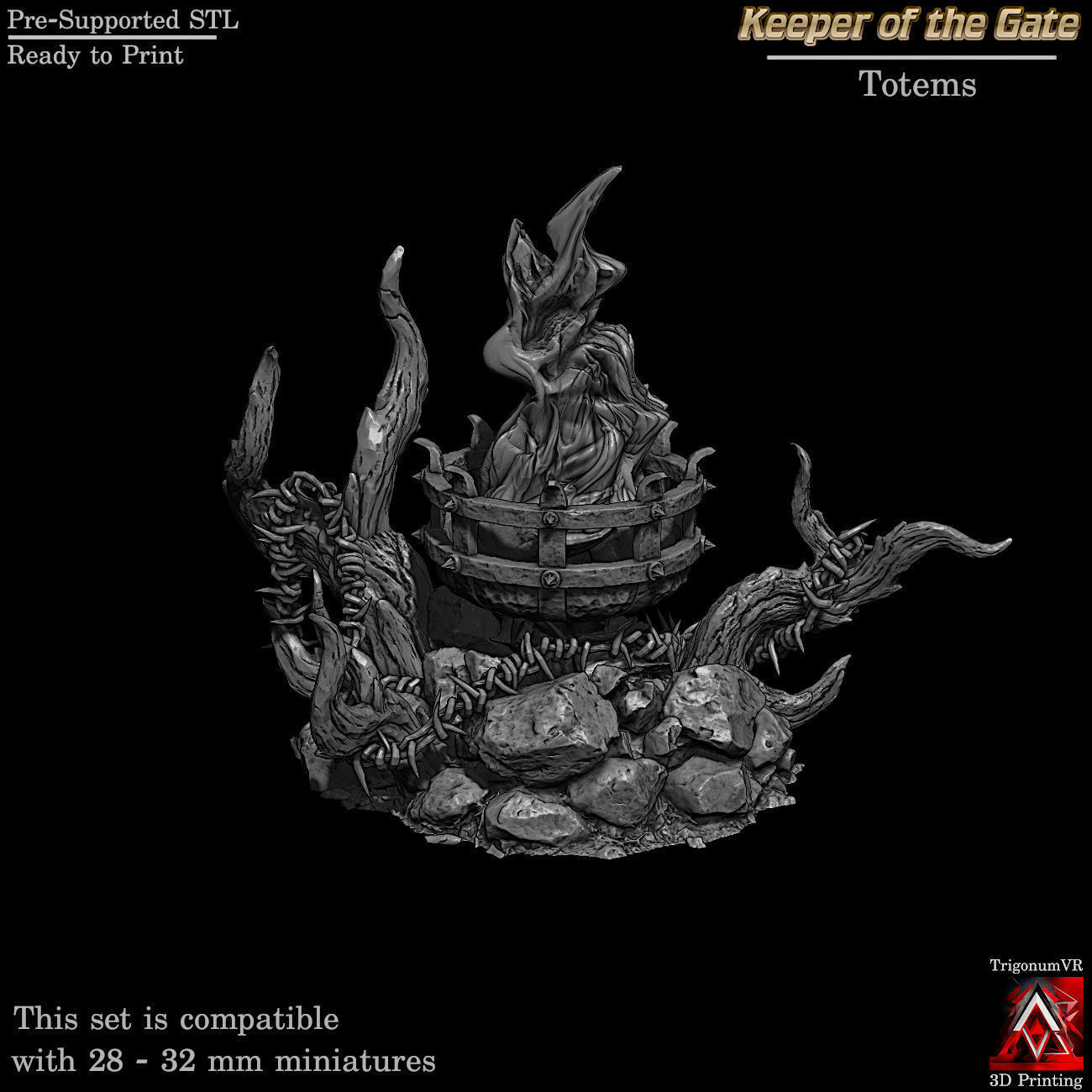 Totems 3D print model_6