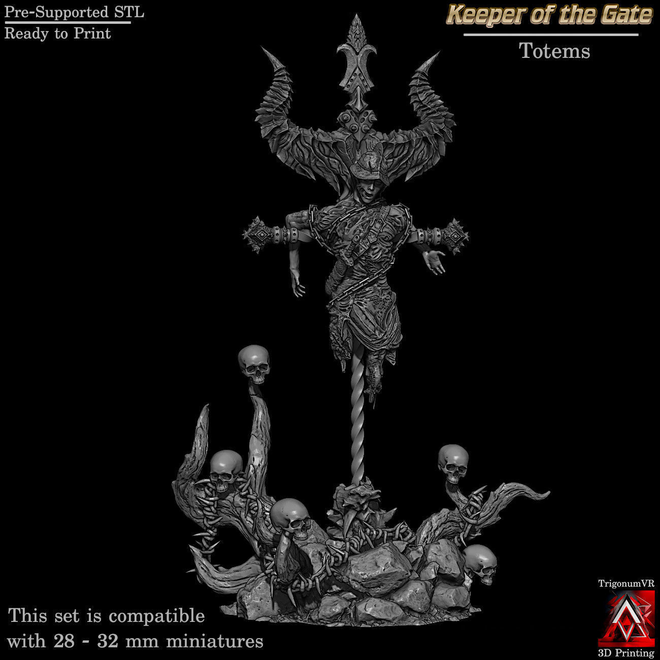 Totems 3D print model_2