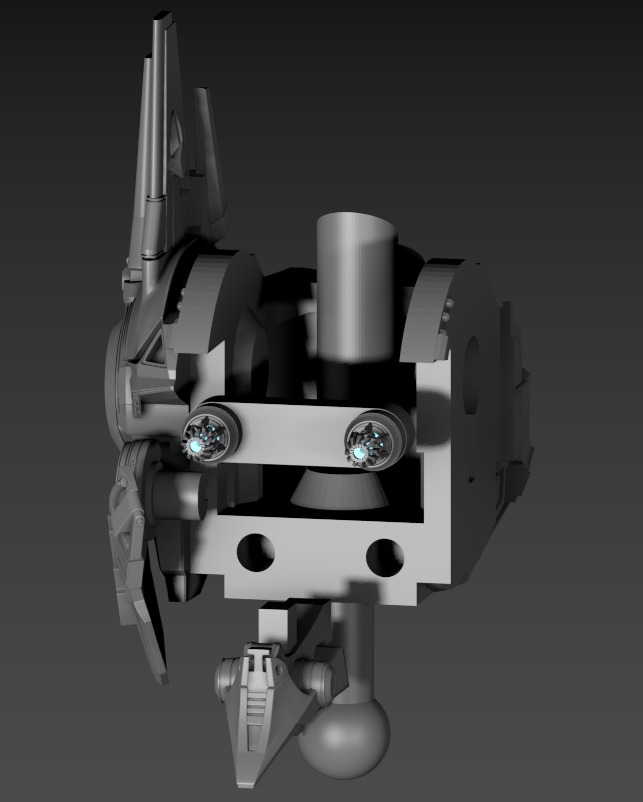 Optimus Head 3d print model 3D print model_2