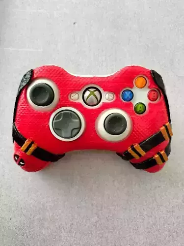 Carcasa de Deapool para xbox 360 