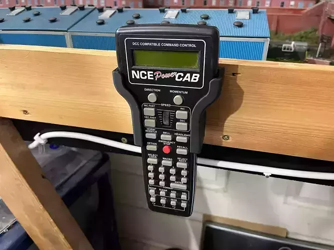 NCE Power Cab Handheld Controller Holders Various Designs 3D print model