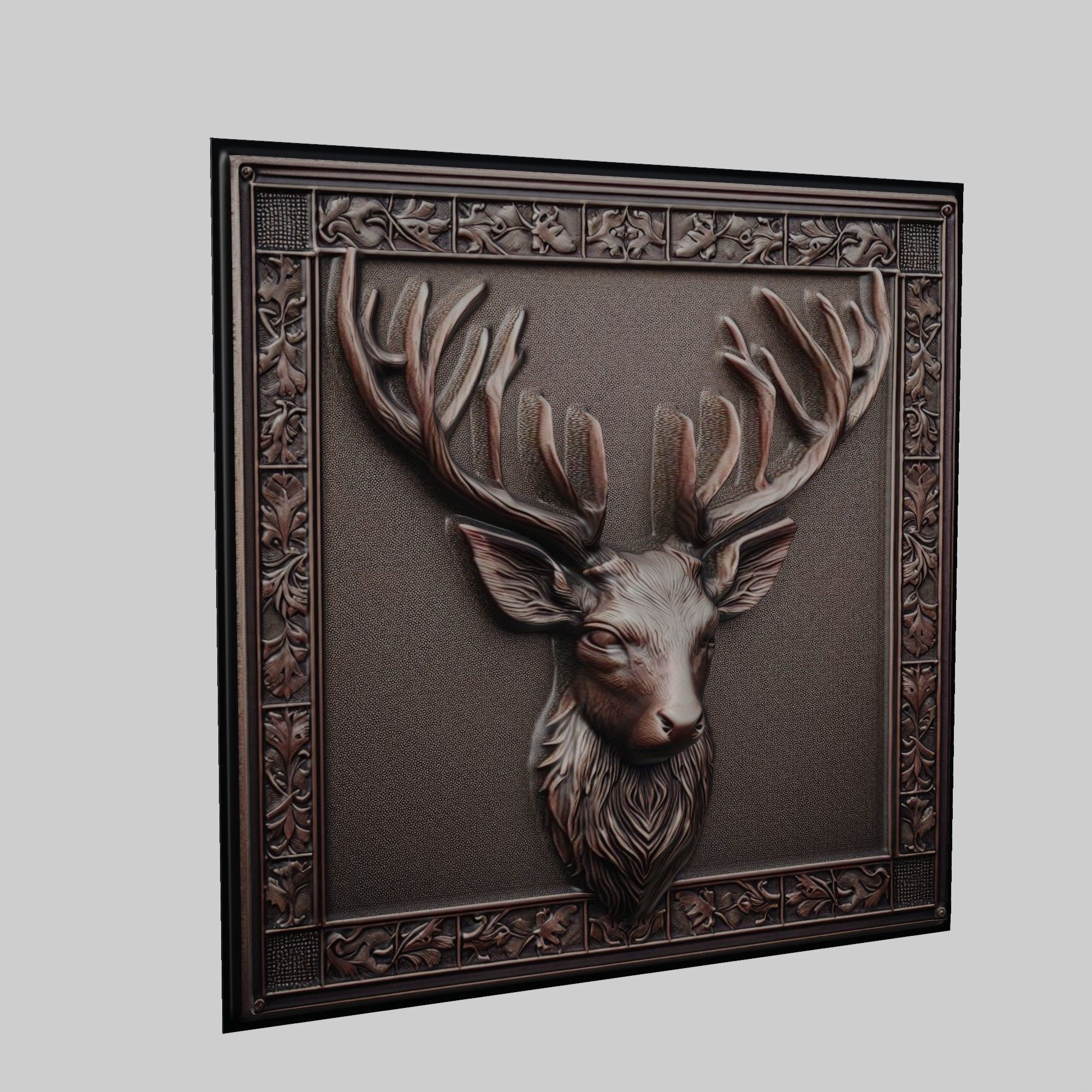 Deer Animal 3D print model_1