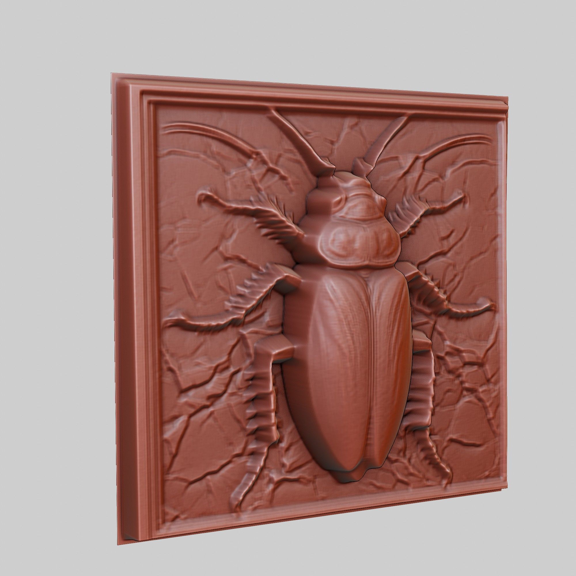 Cockroach Animal 3D print model_3