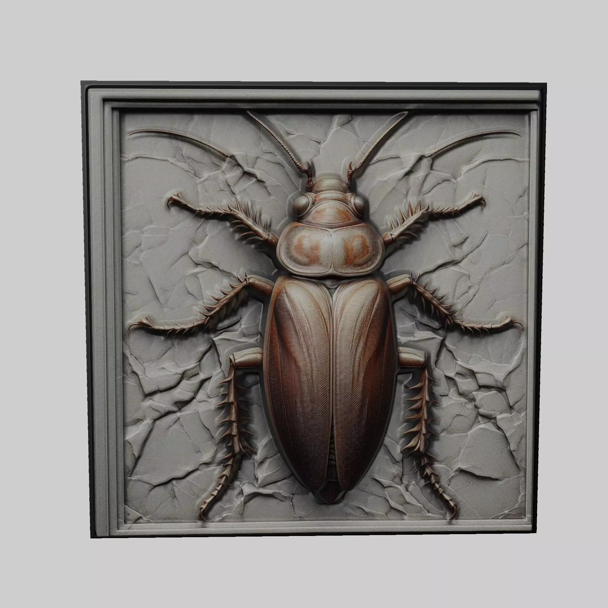 Cockroach Animal 3D print model_0