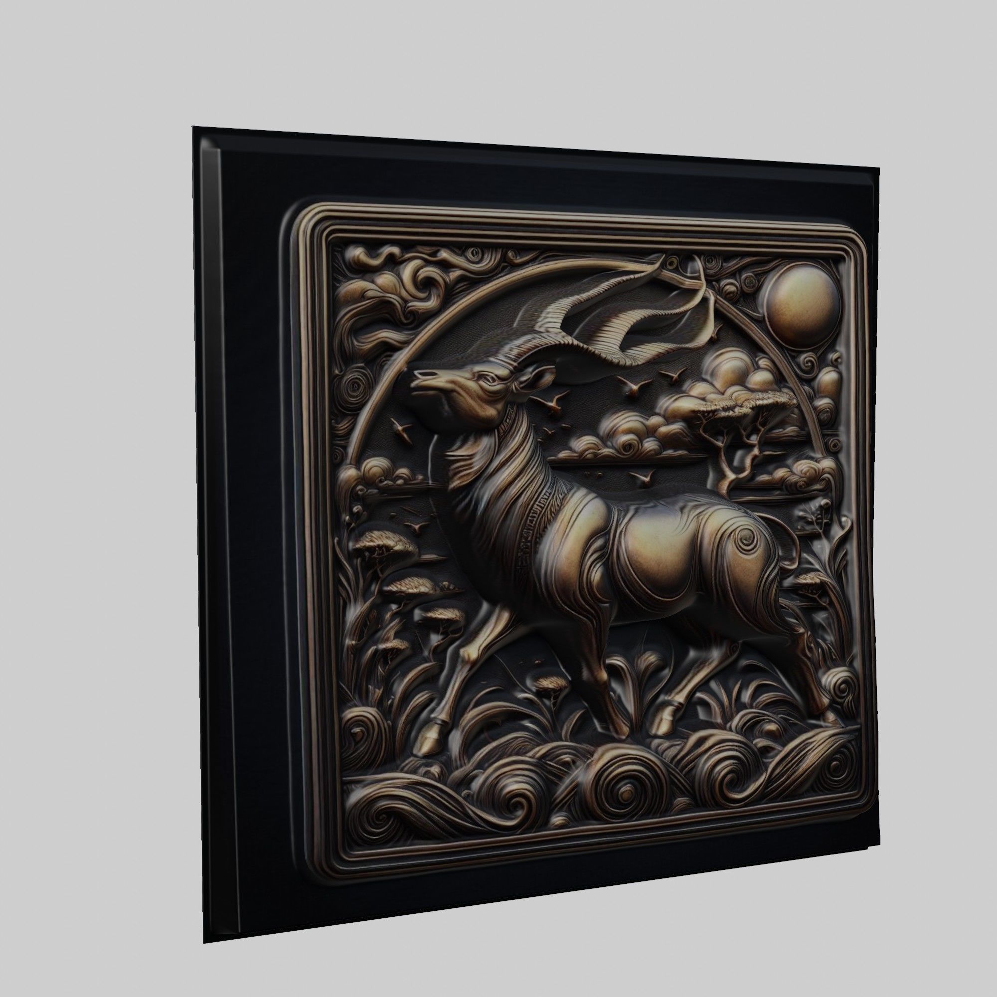 Impala Animal 3D print model_1