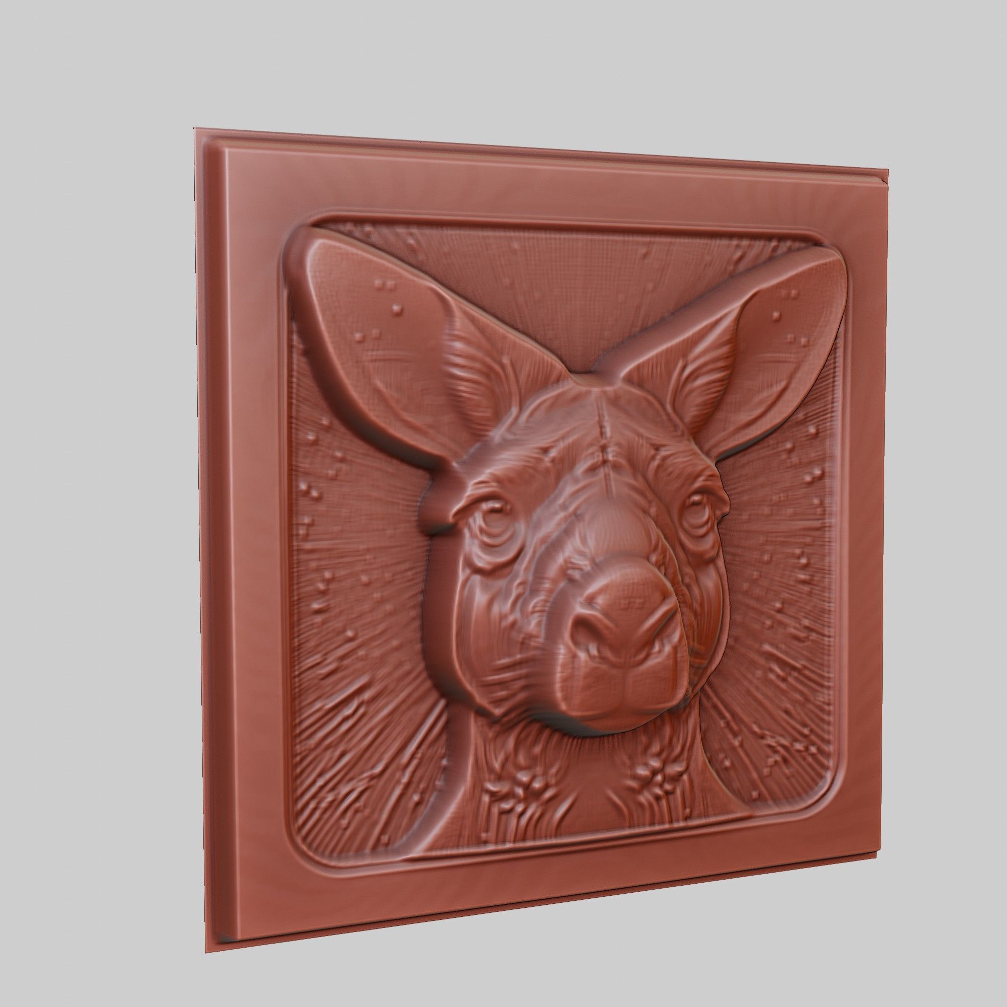 Kangaroo Animal 3D print model_3