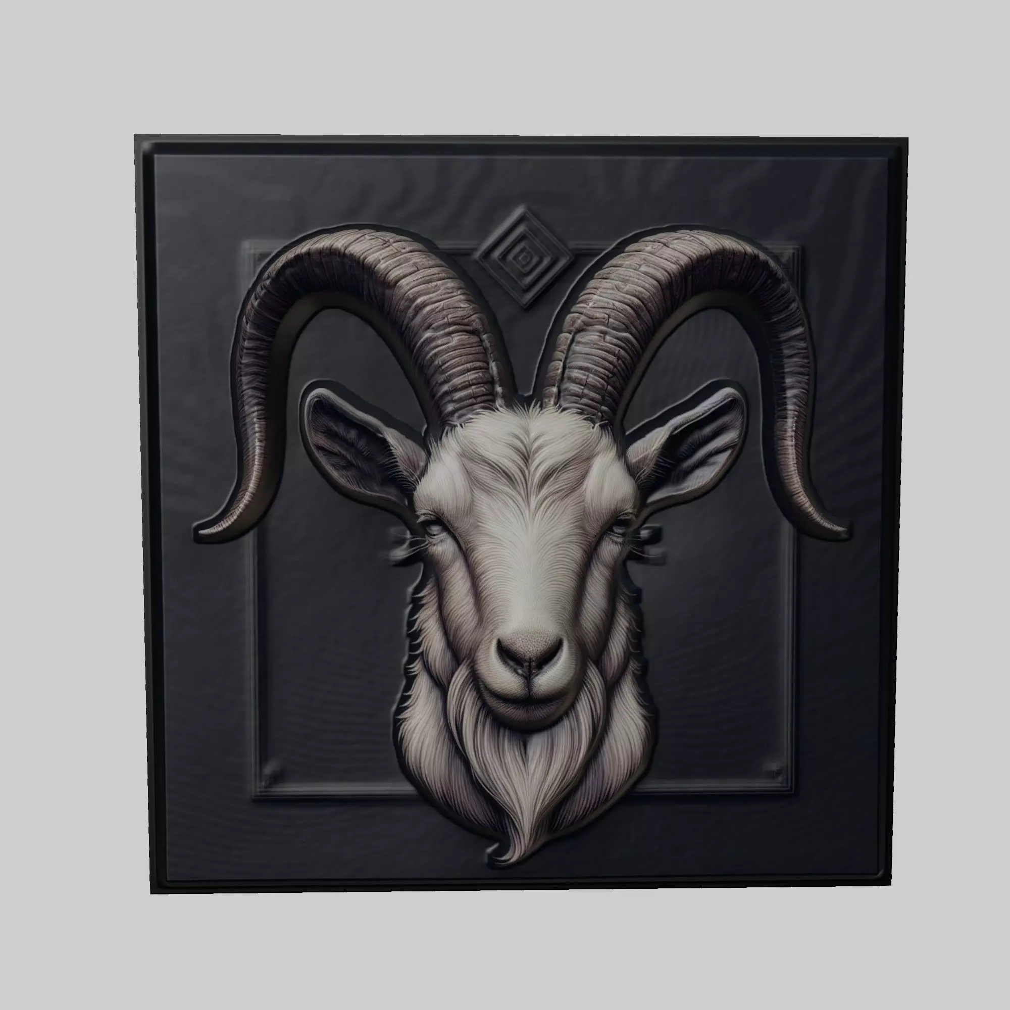 Goat Animal 3D print model_0