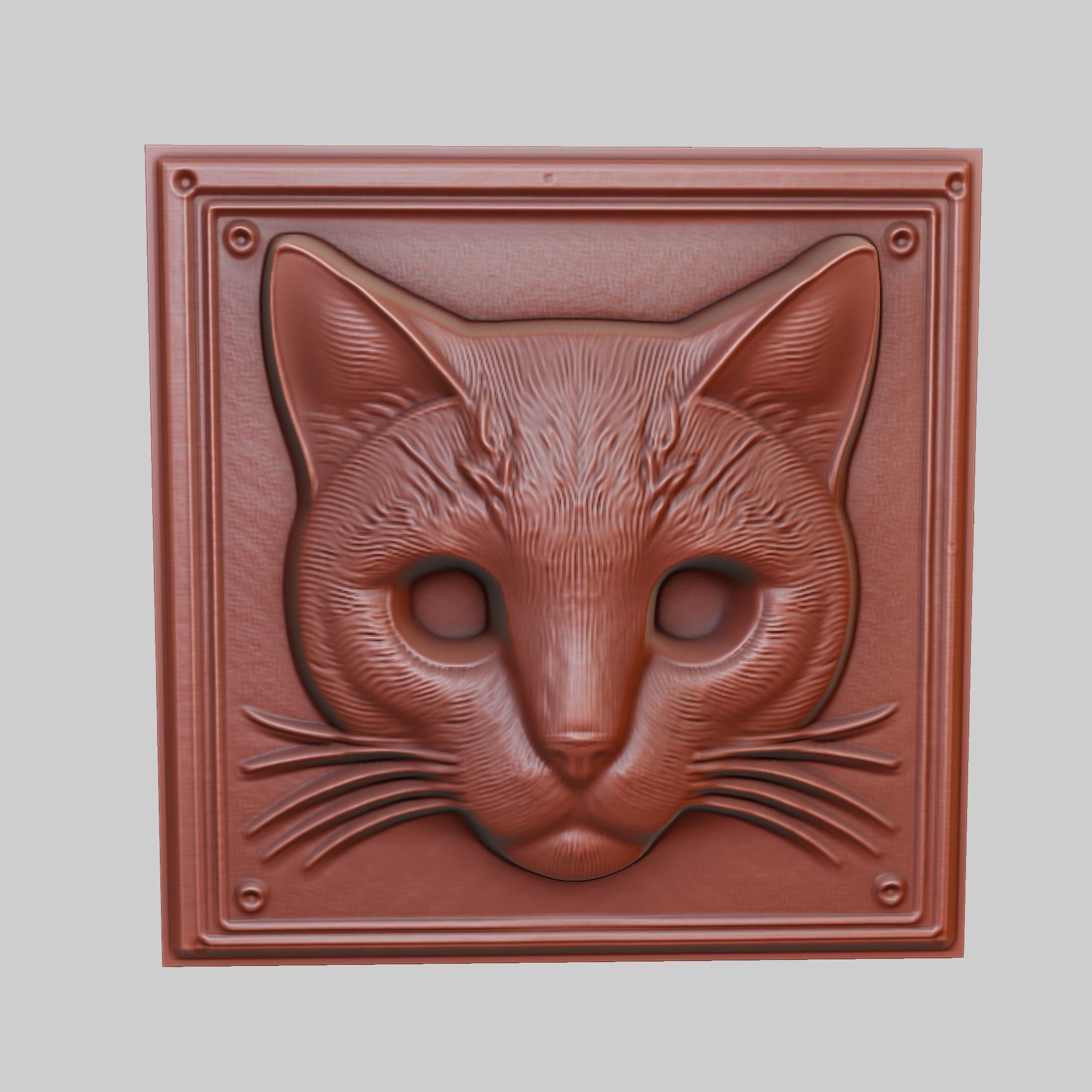 Cat Animal 3D print model_3