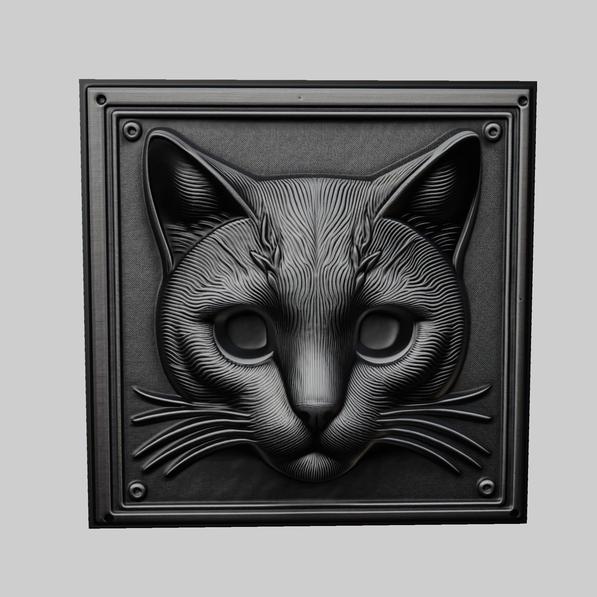 Cat Animal 3D print model_1