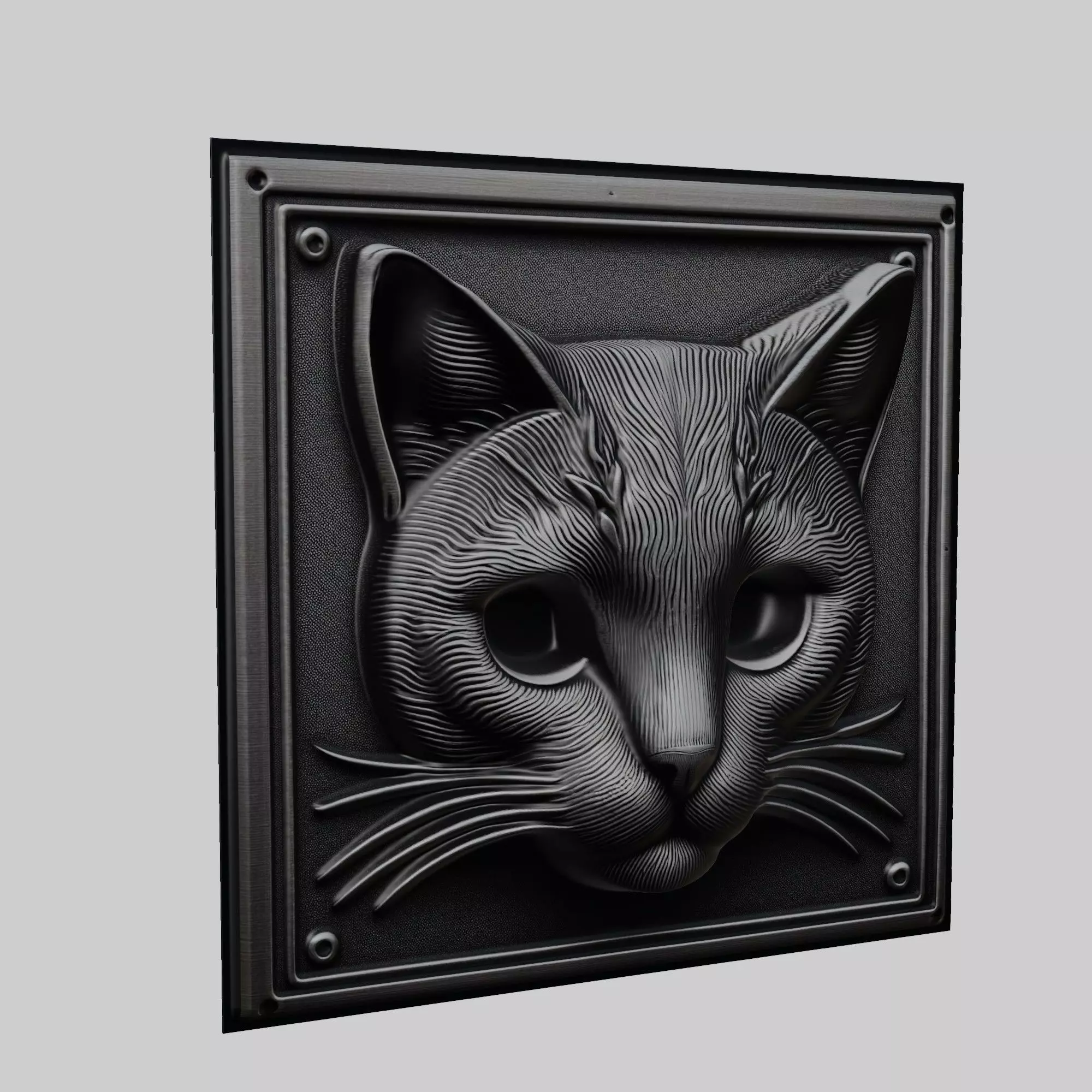 Cat Animal 3D print model_0