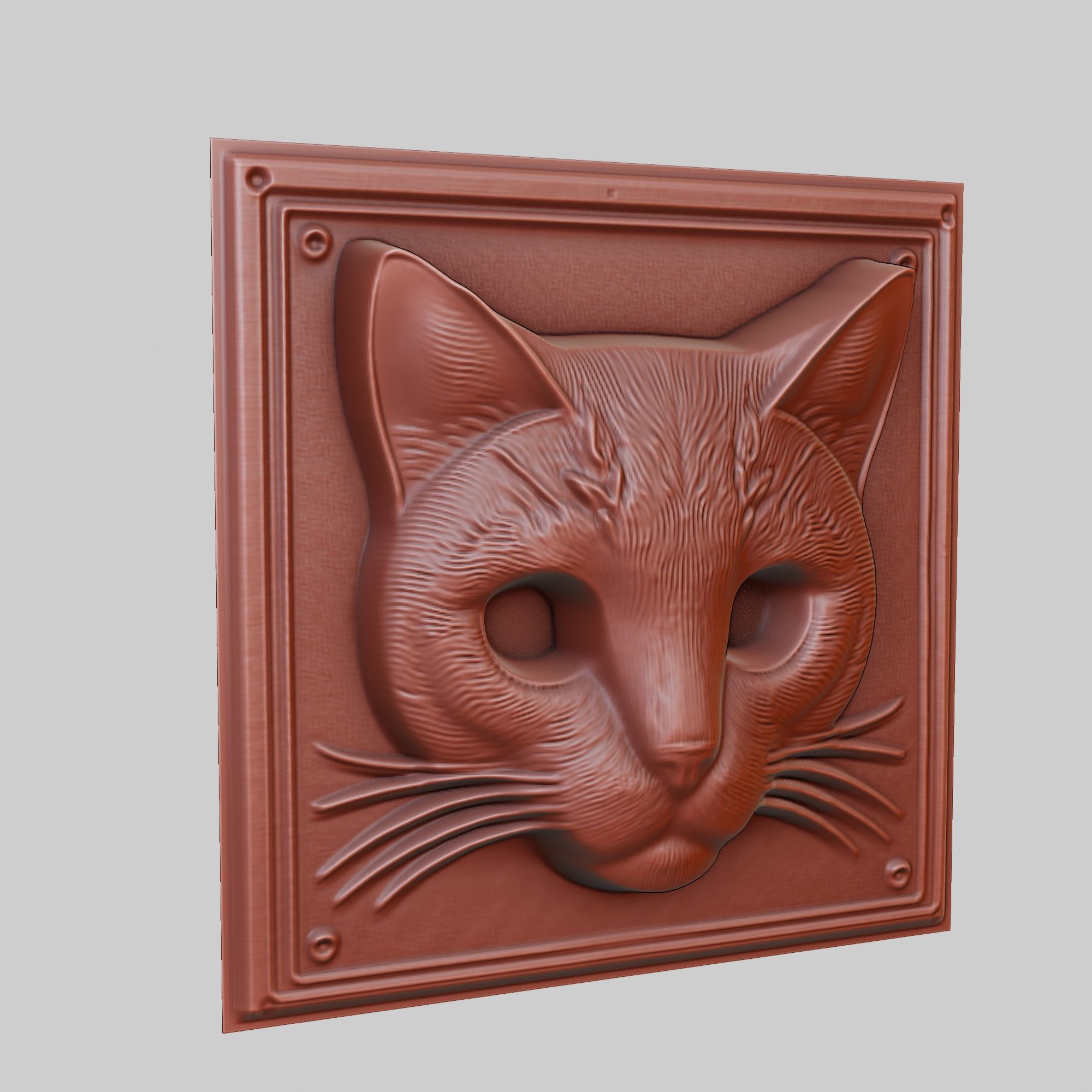Cat Animal 3D print model_2