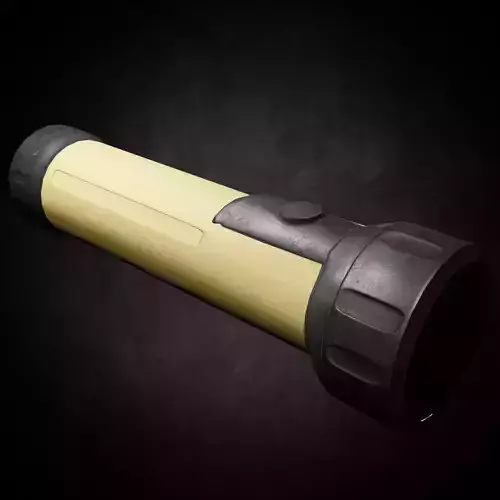 free flashlight model game-ready