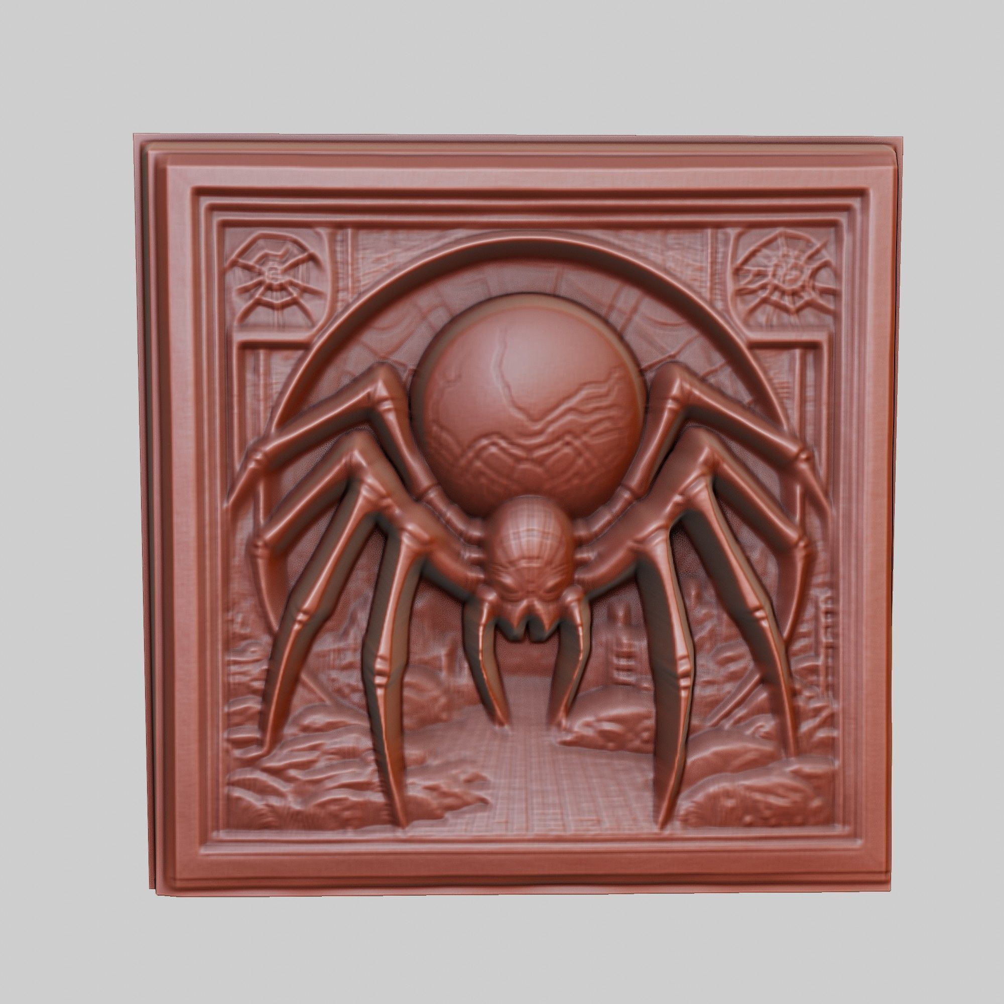 Spider Animal 3D print model_2