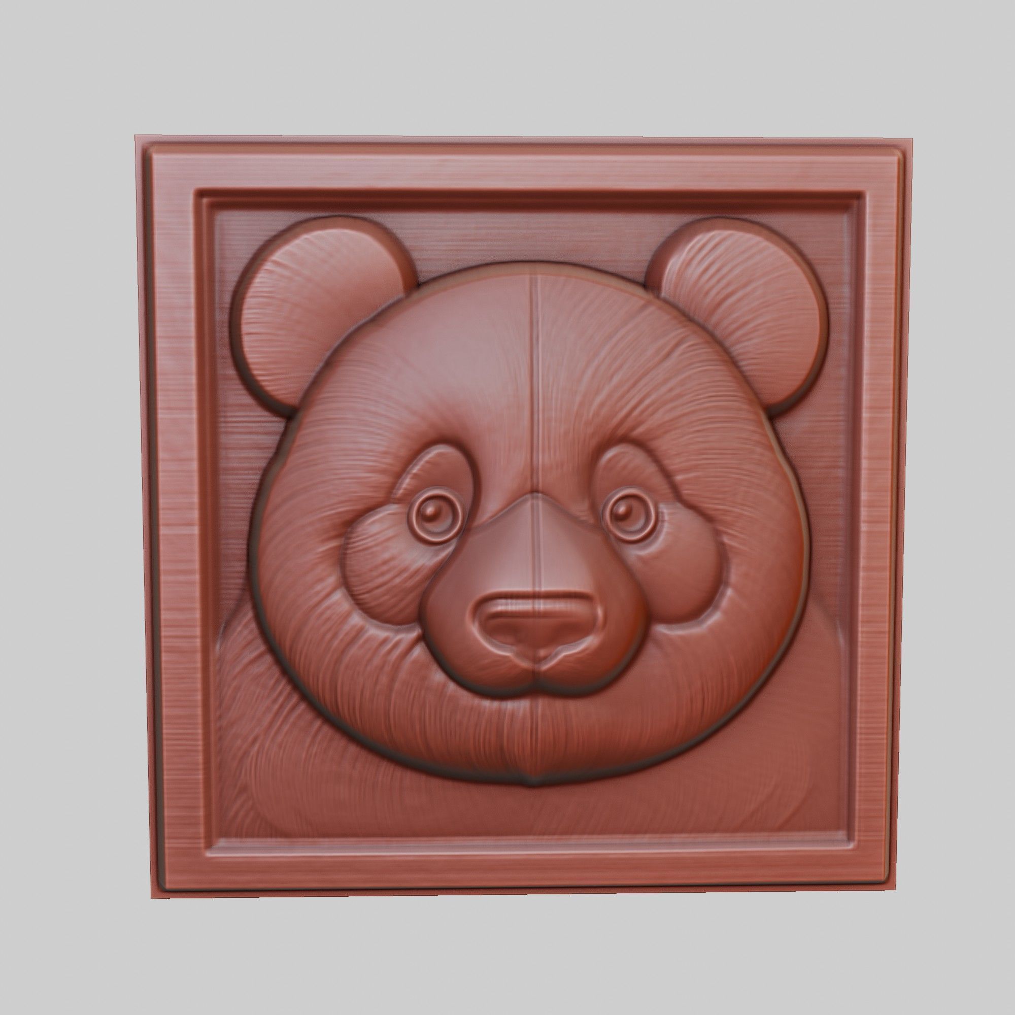 Panda Animal 3D print model_2