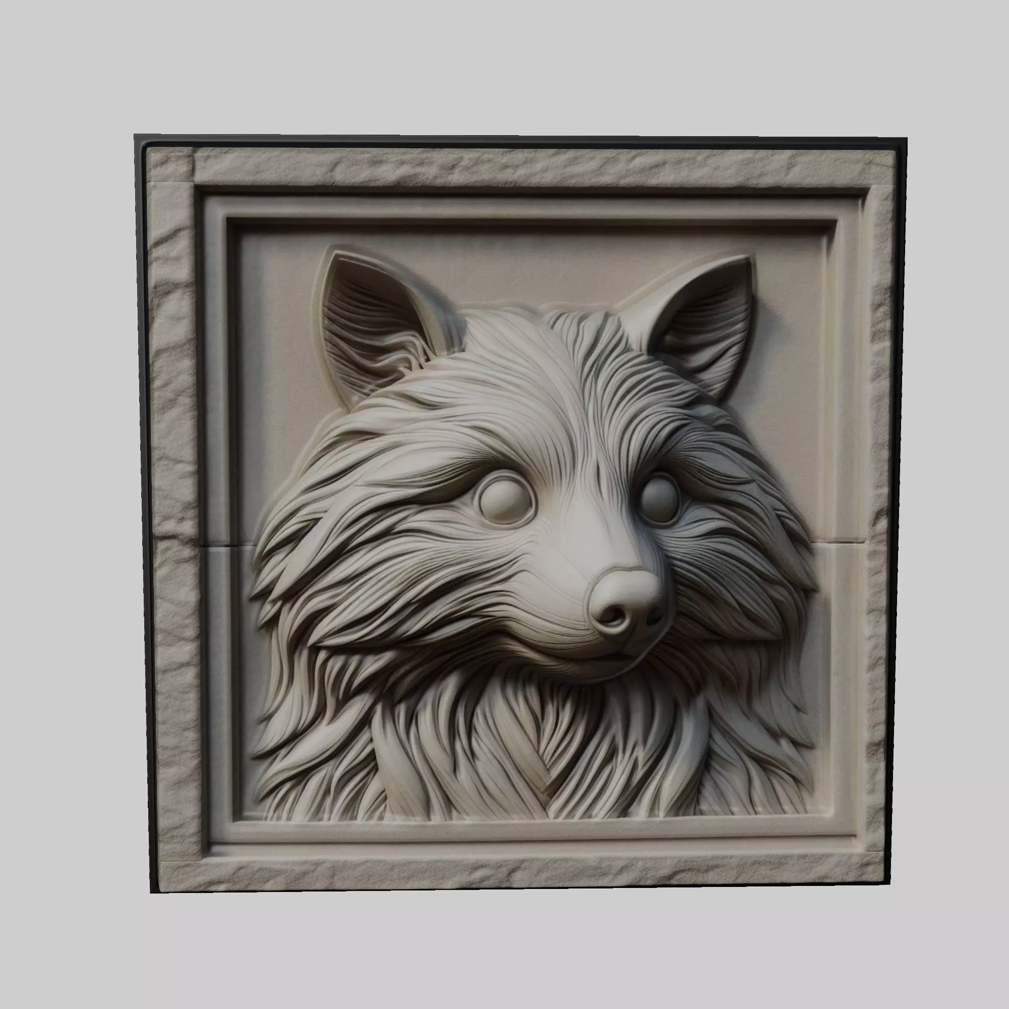 Raccoon Animal 3D print model_0