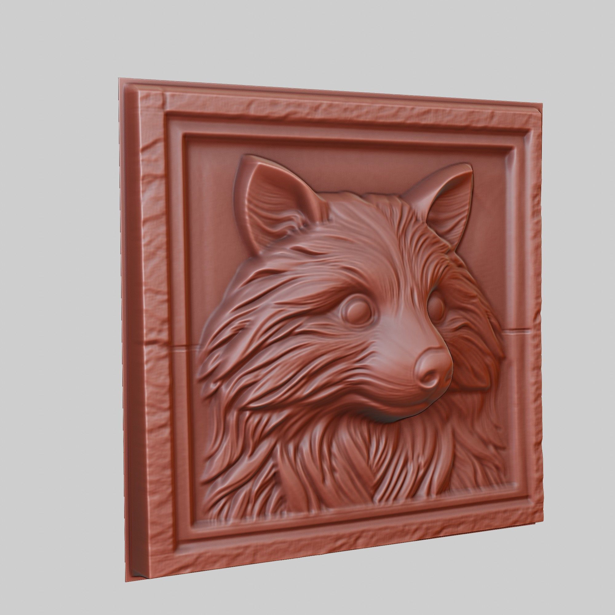 Raccoon Animal 3D print model_3