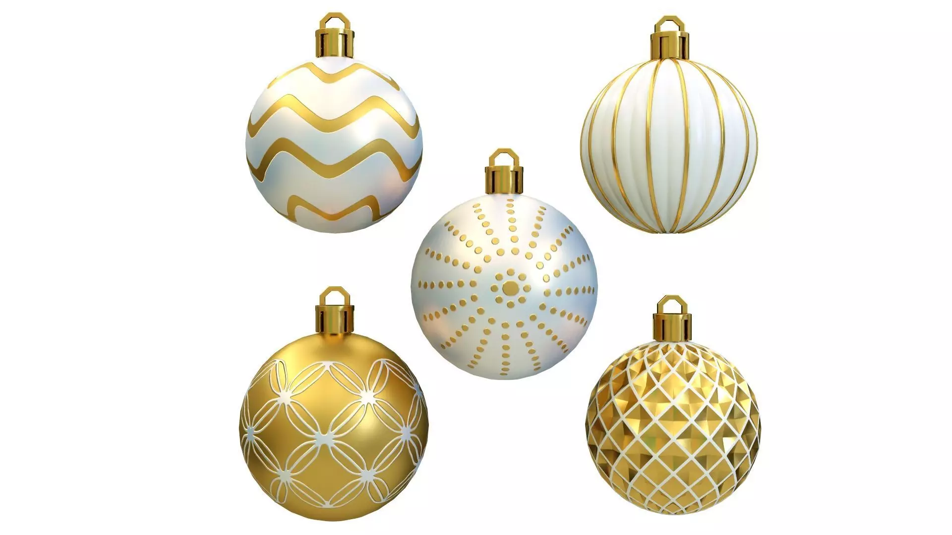 Christmas Ball Collection 01 3D model_0