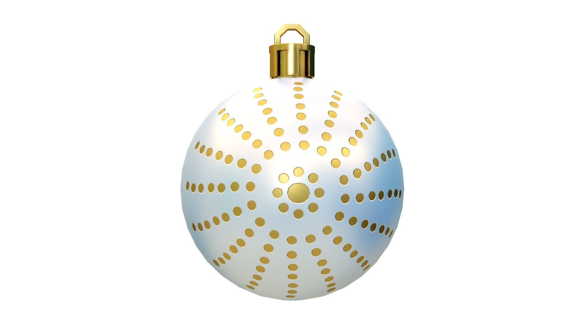 Christmas Ball Collection 01 3D model_3