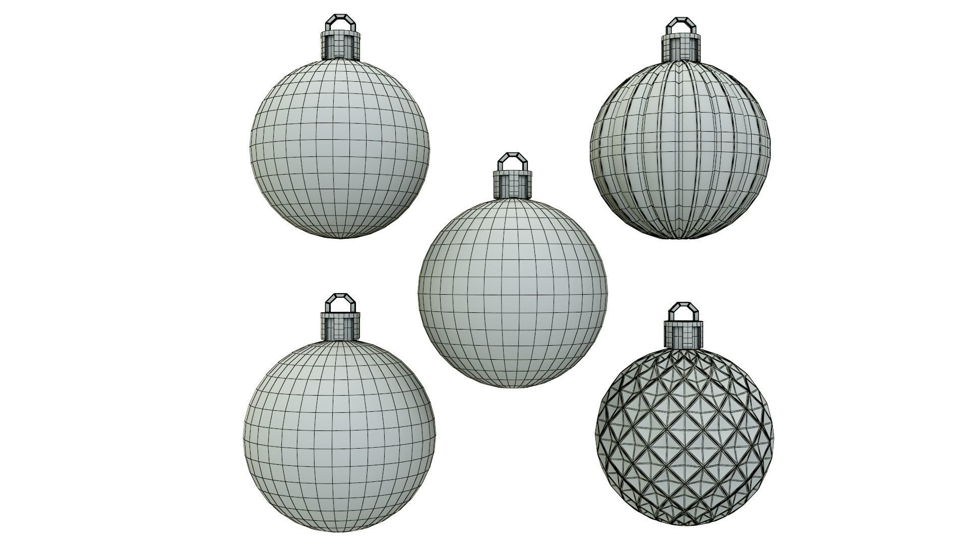 Christmas Ball Collection 01 3D model_6