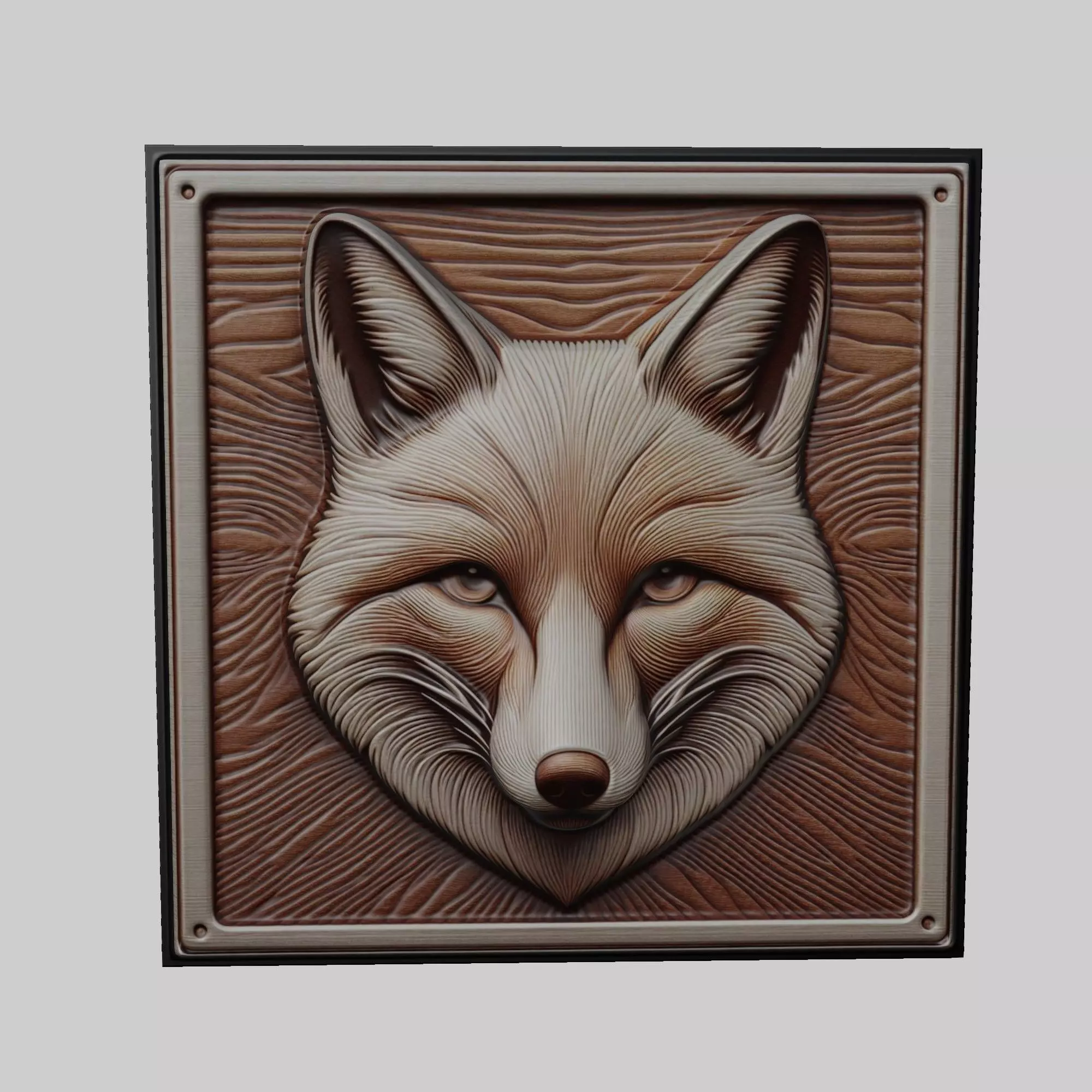 Fox Animal 3D print model
