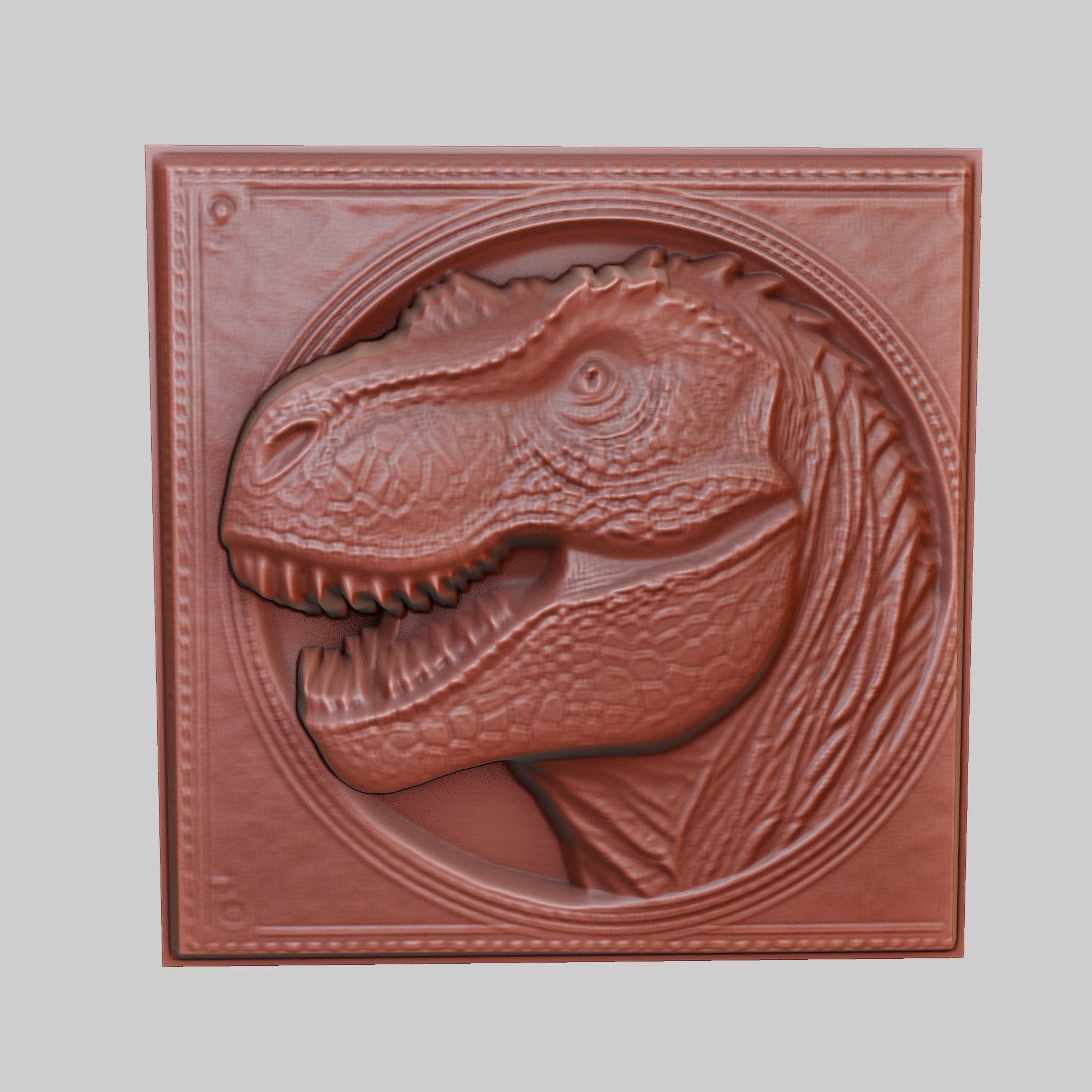 T-Rex Animal 3D print model_2