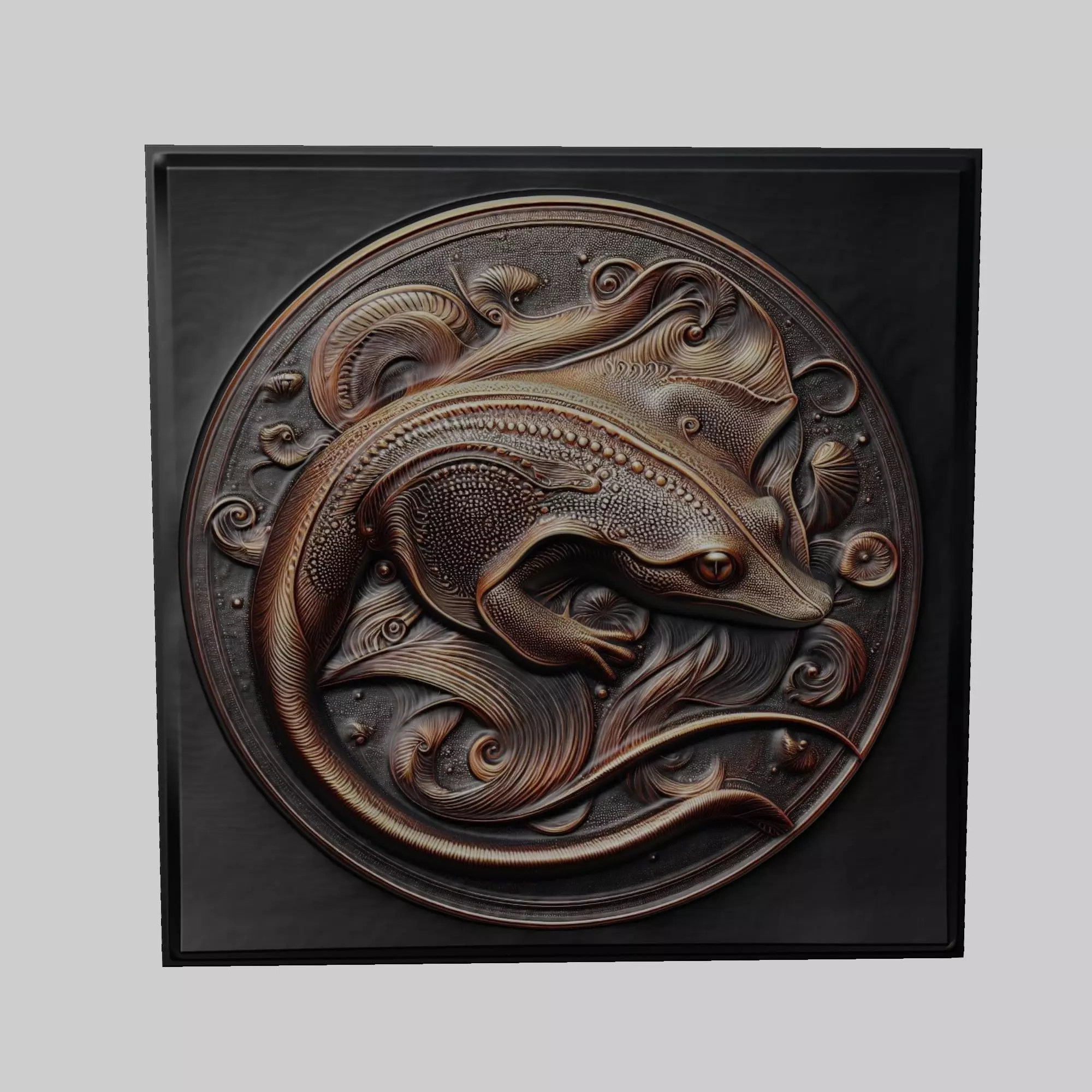 Stingray Animal 3D print model