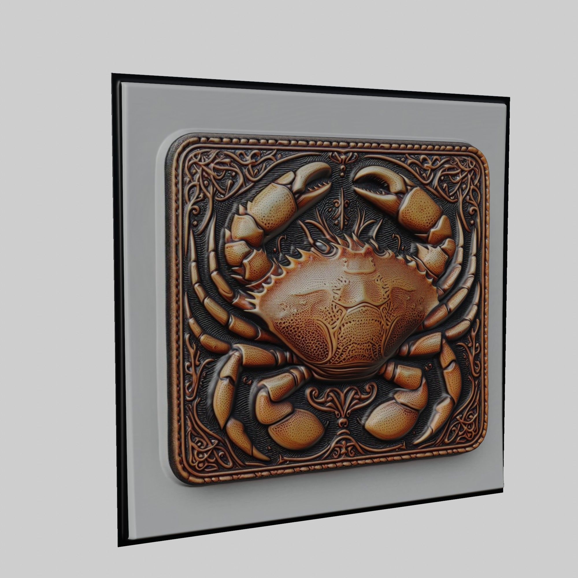 Crab Animal 3D print model_1