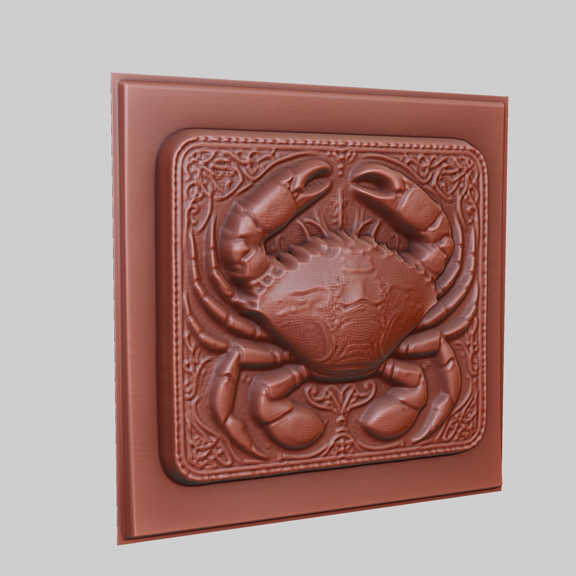 Crab Animal 3D print model_3
