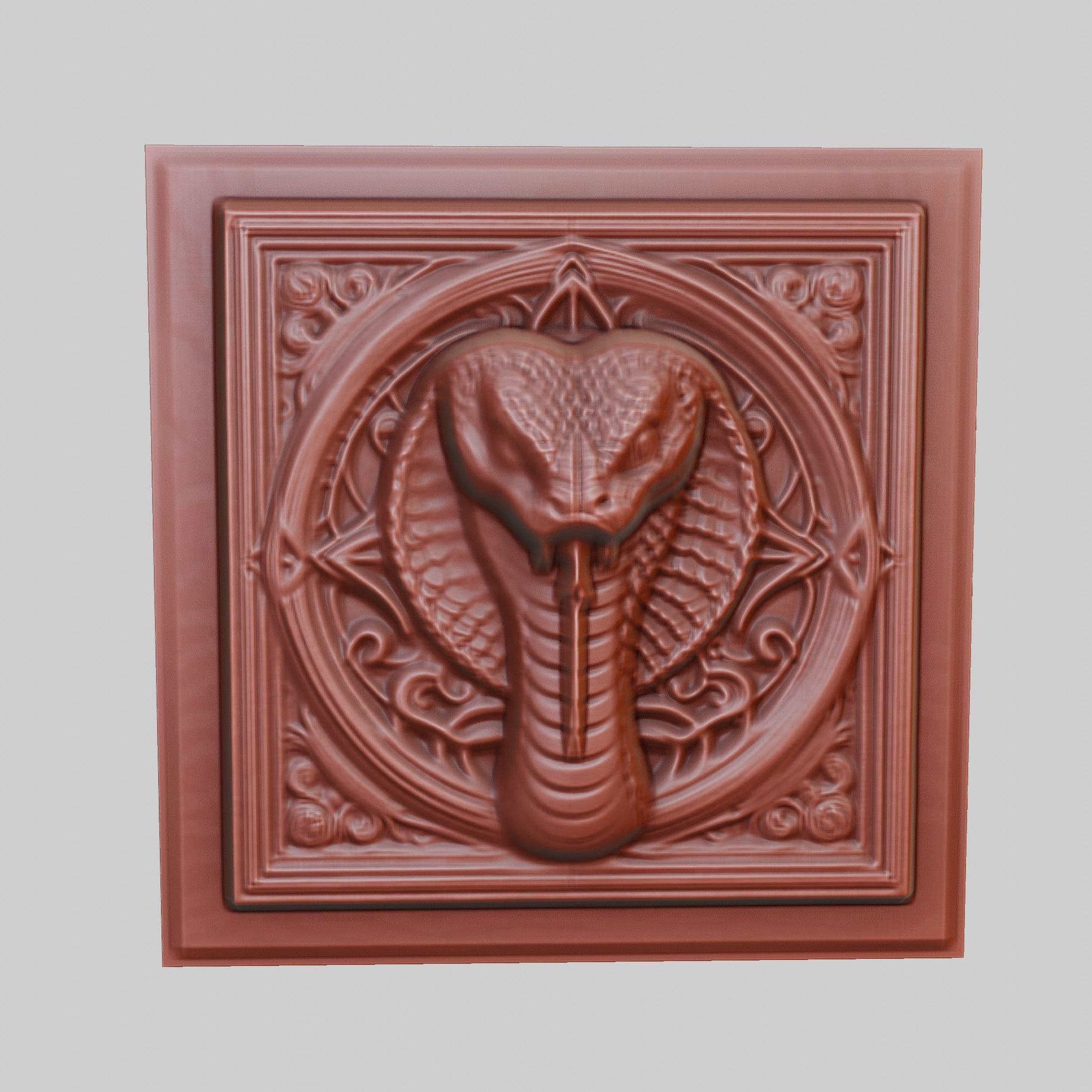 Snake Animal 3D print model_2