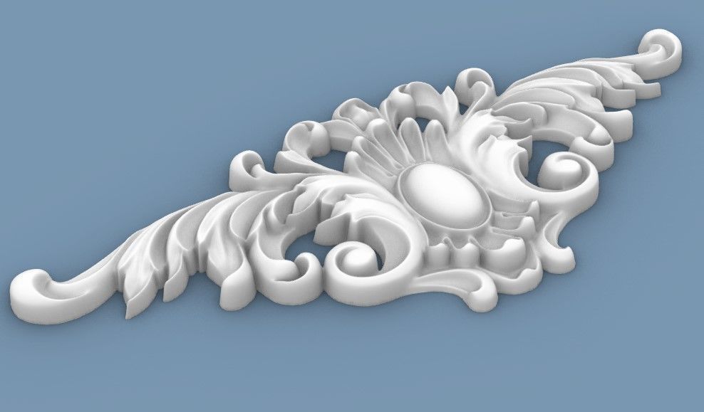 Decor element 3D print model_1