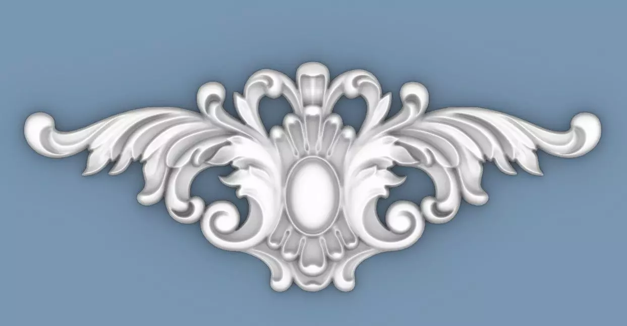 Decor element 3D print model_0