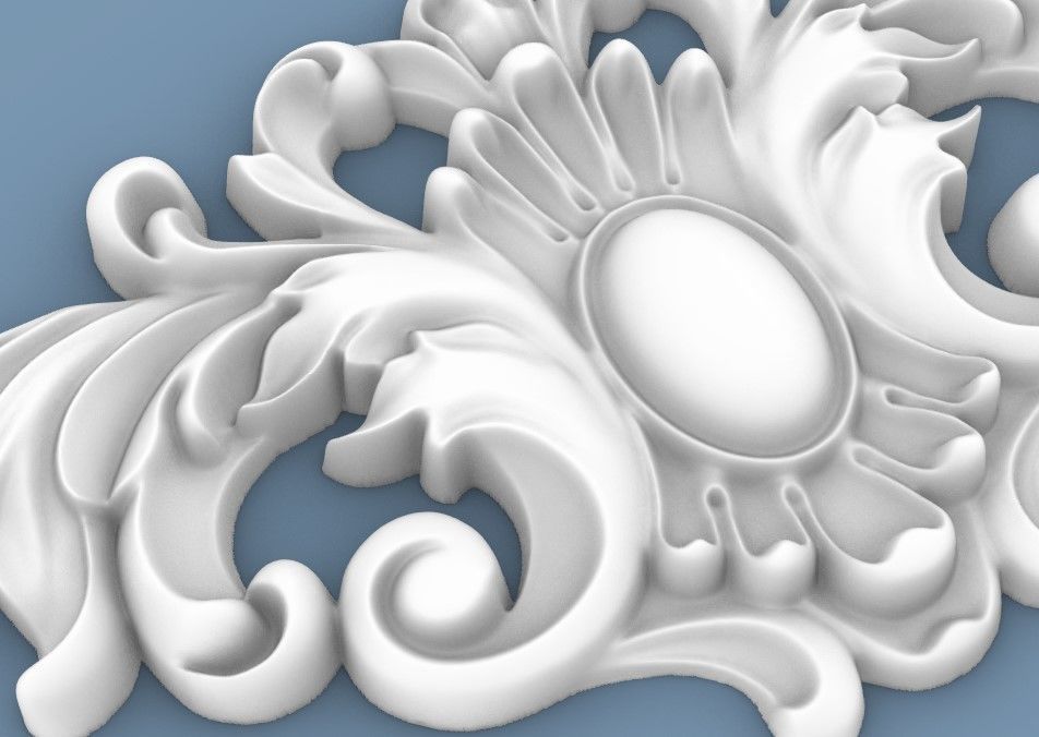 Decor element 3D print model_2