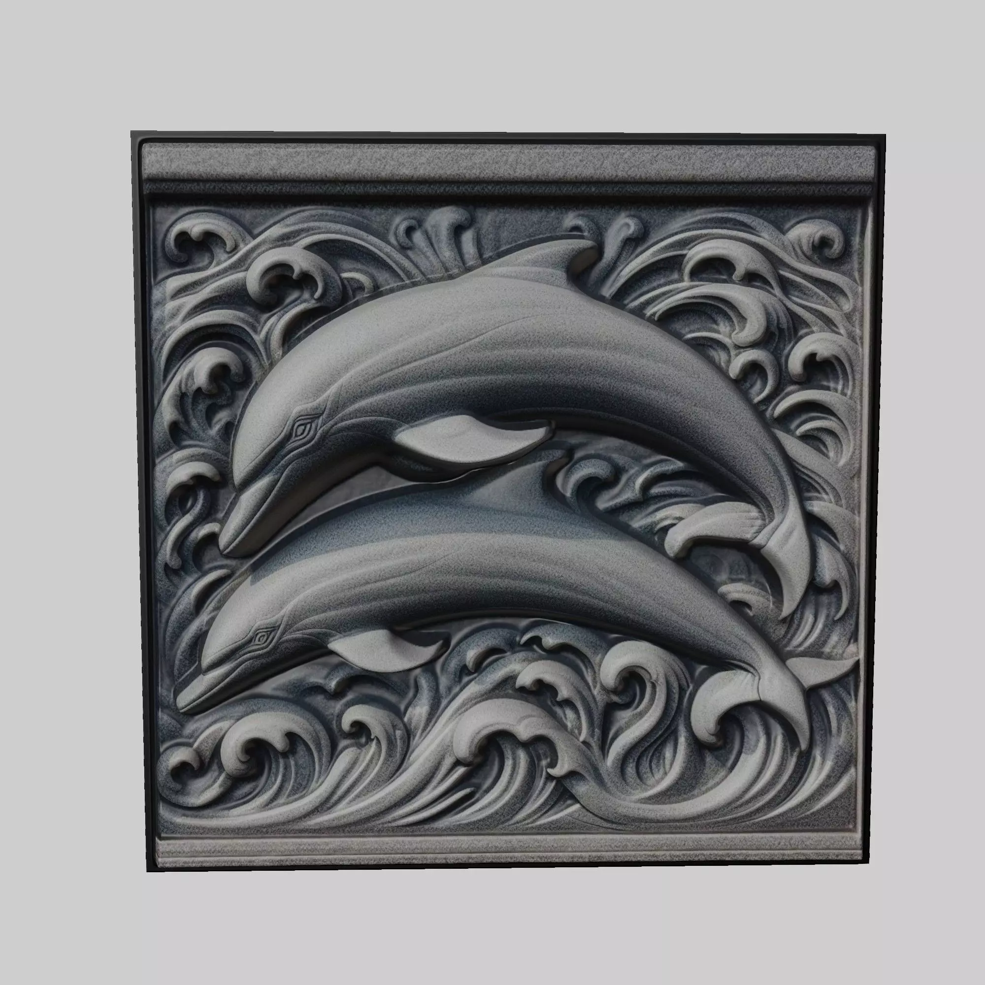 Dolphin Animal 3D print model_0