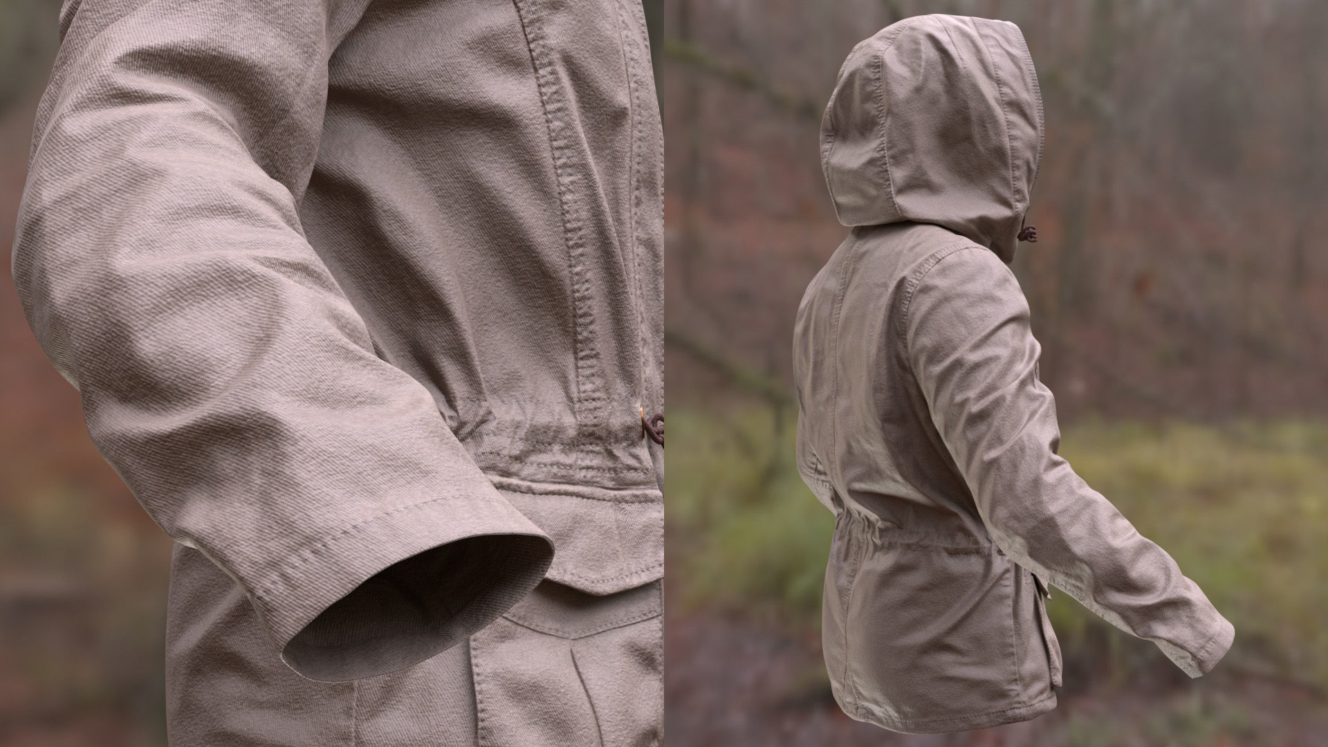 Jacket 98 - All MH Bodies and UE5 Skeletons - Rigged Low-poly 3D model_15