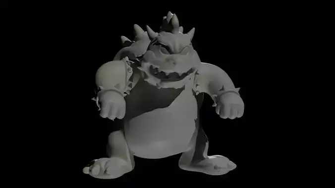 bowser 3d model