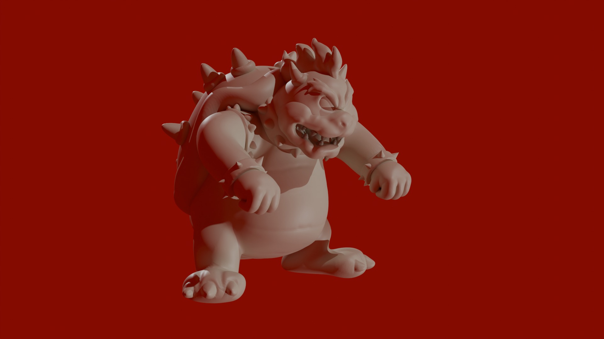 bowser 3d model 3D print model_1