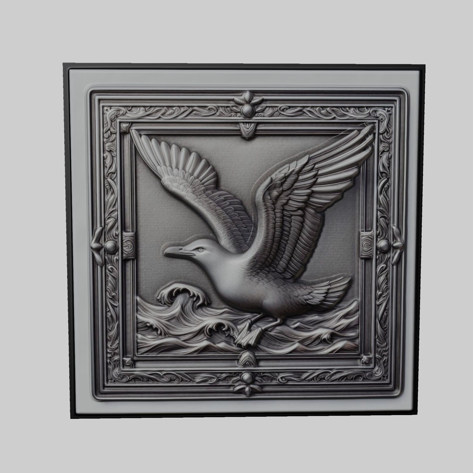 Albatross Animal 3D print model_1