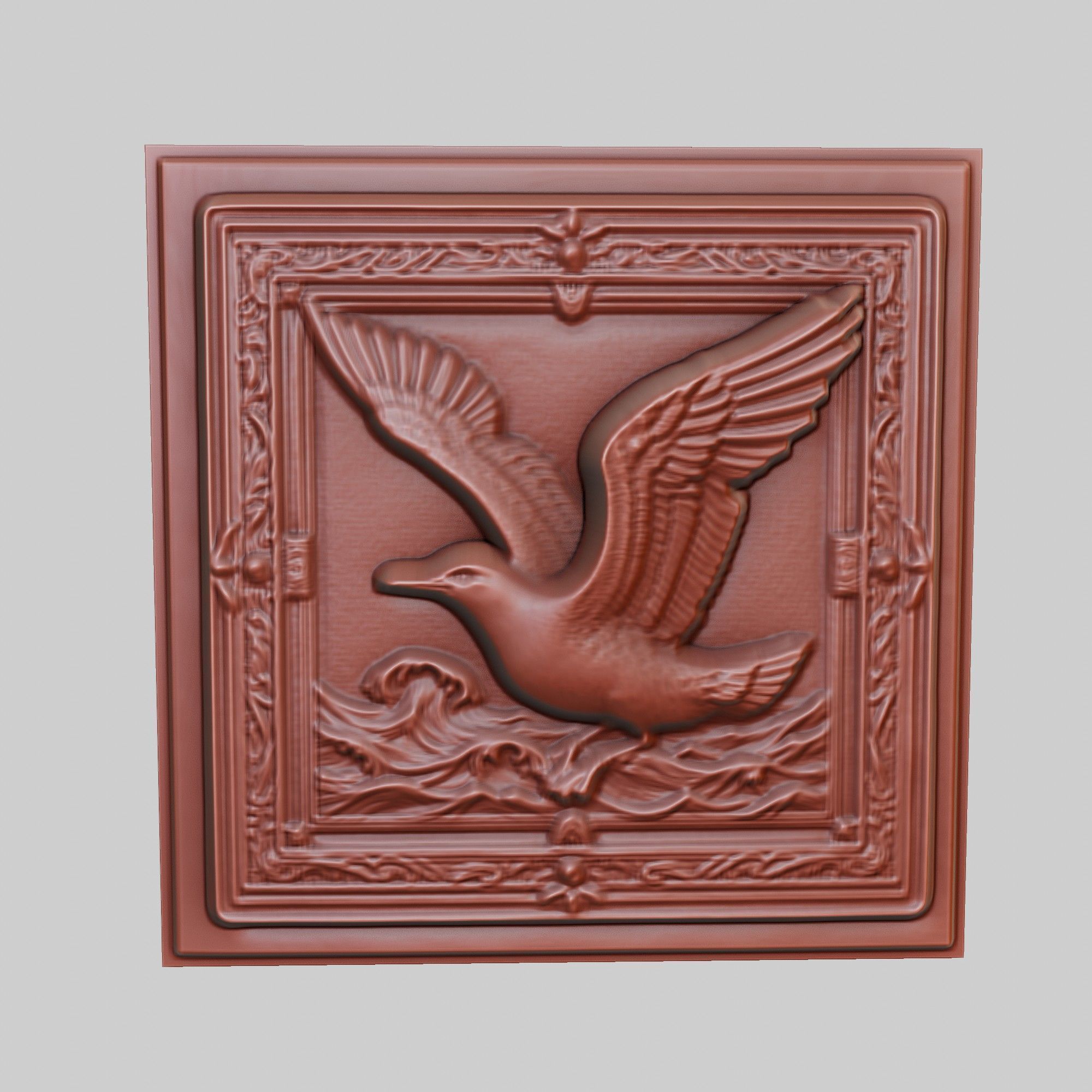 Albatross Animal 3D print model_3