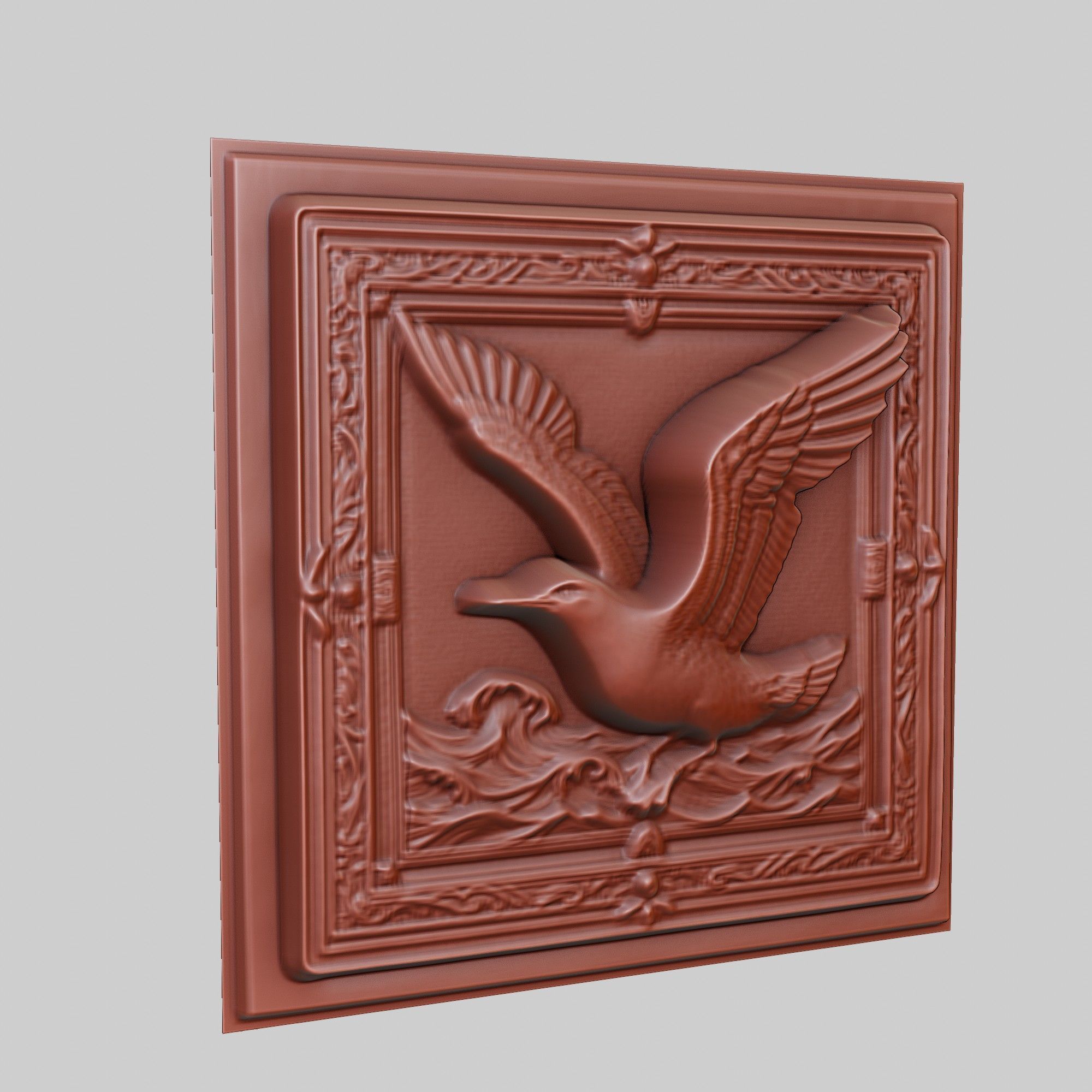 Albatross Animal 3D print model_2