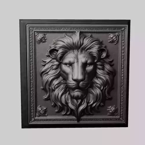 Lion Animal 3D print model