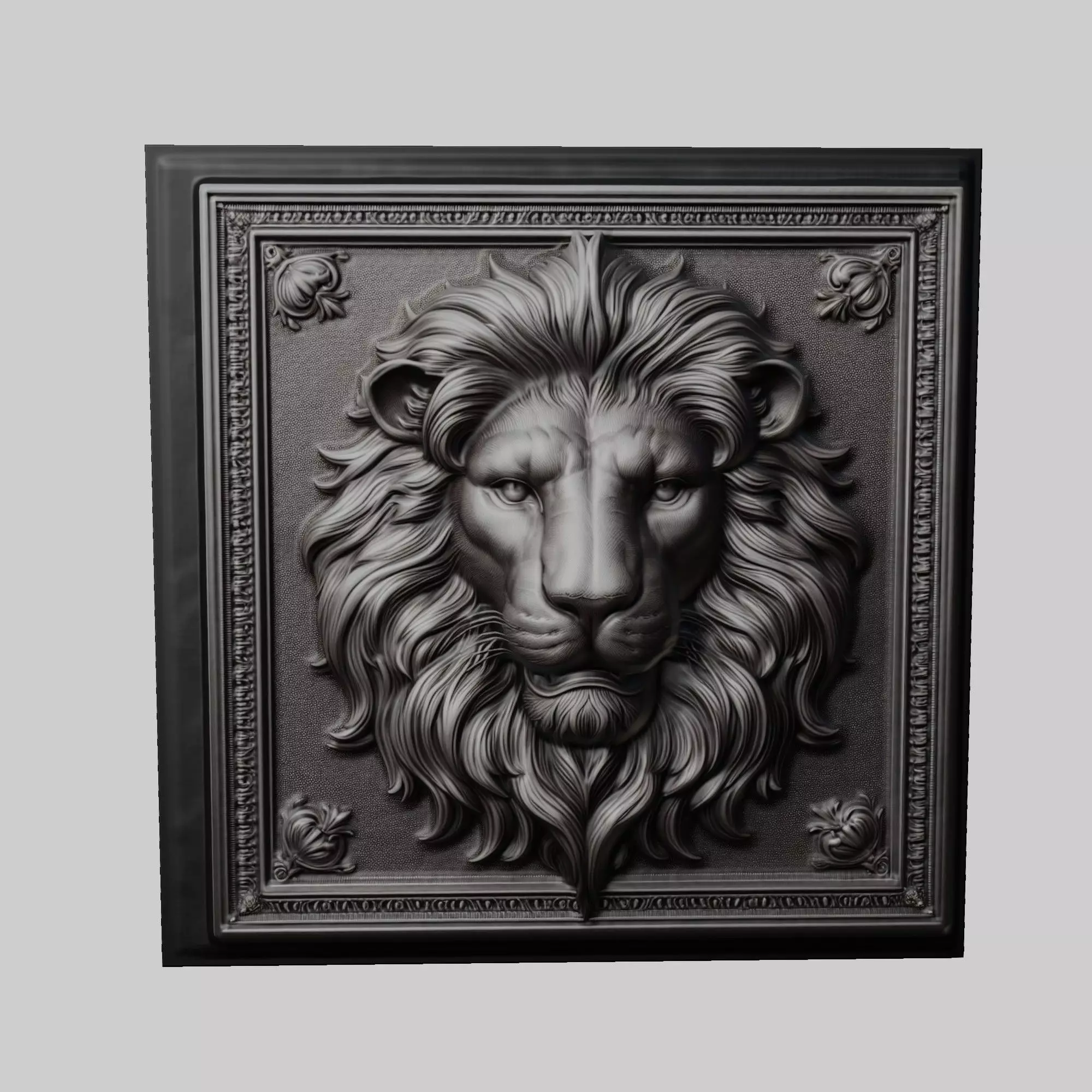 Lion Animal 3D print model_0