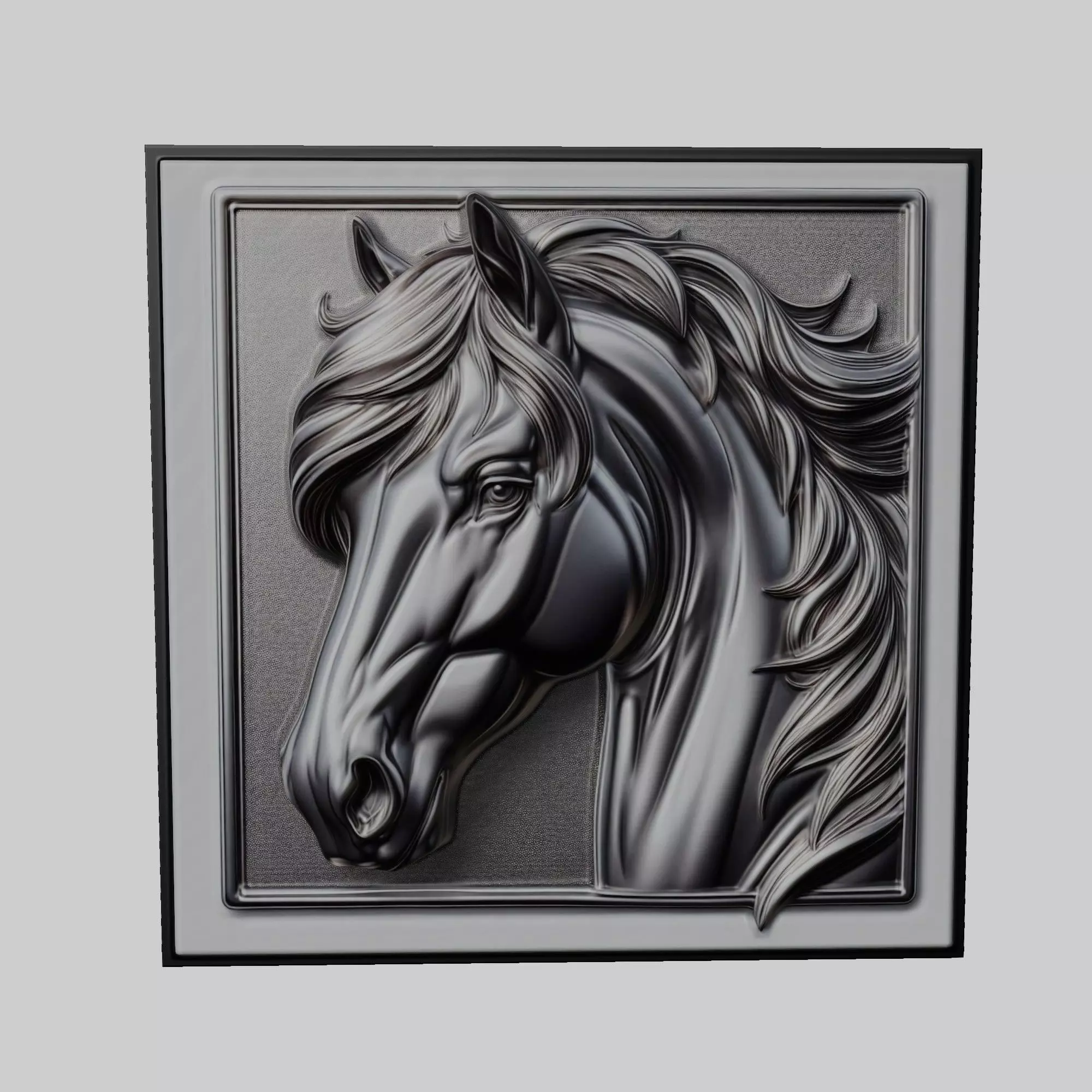 Horse Animal 3D print model_0
