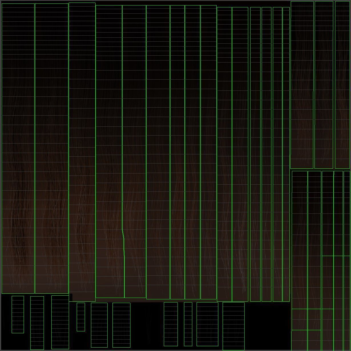 Denim Overalls 97 - All MH Bodies and UE5 Skeletons - Rigged Low-poly 3D model_31